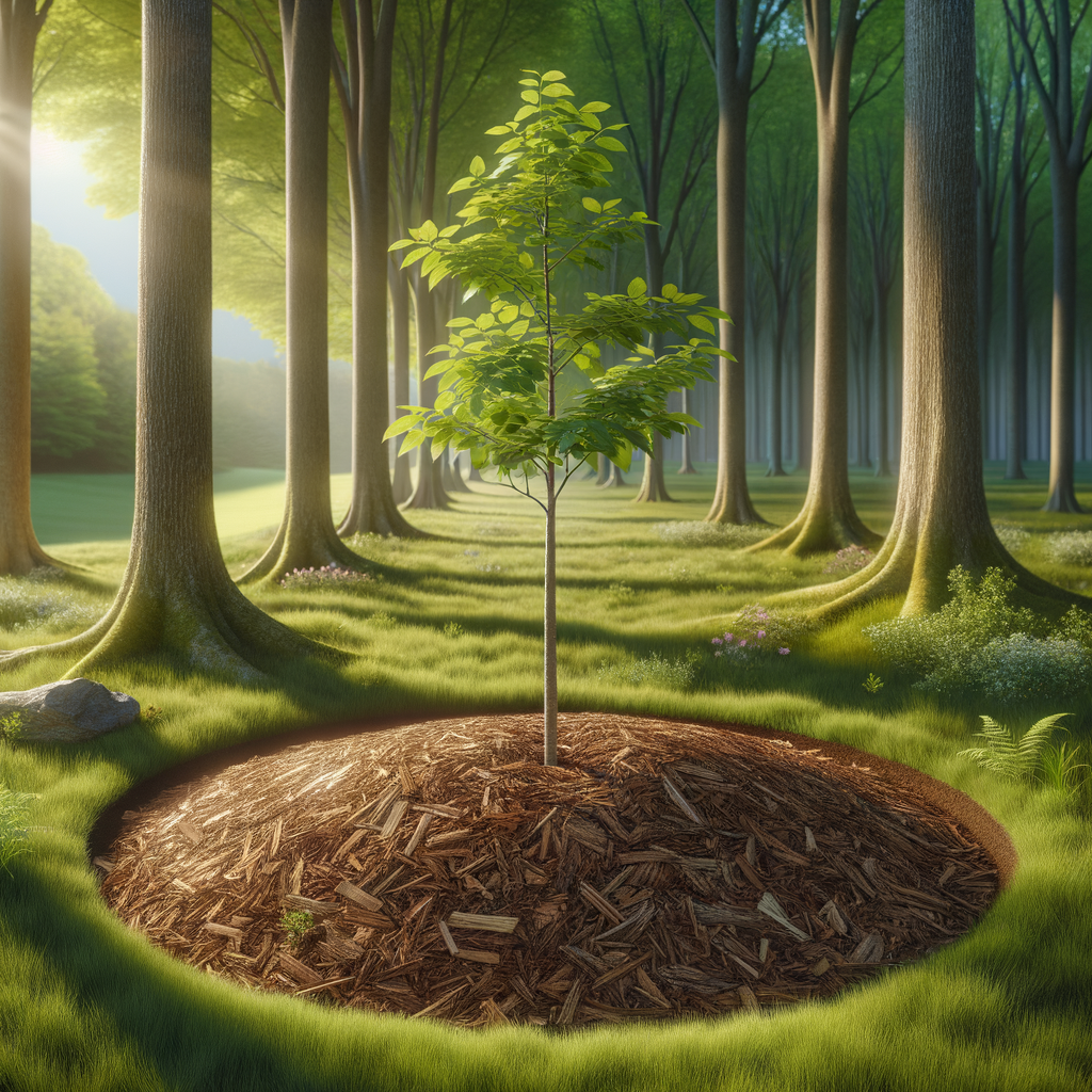 Mulching Around Newly Planted Trees Insights for March