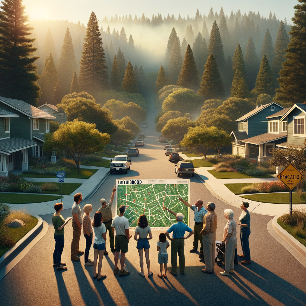 Neighborhood Evacuation Route Mapping Insights for June