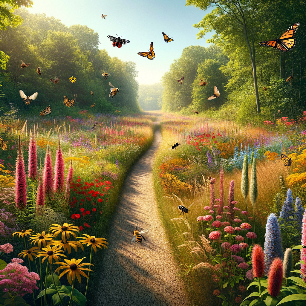 Pollinator Corridor Design Insights for August
