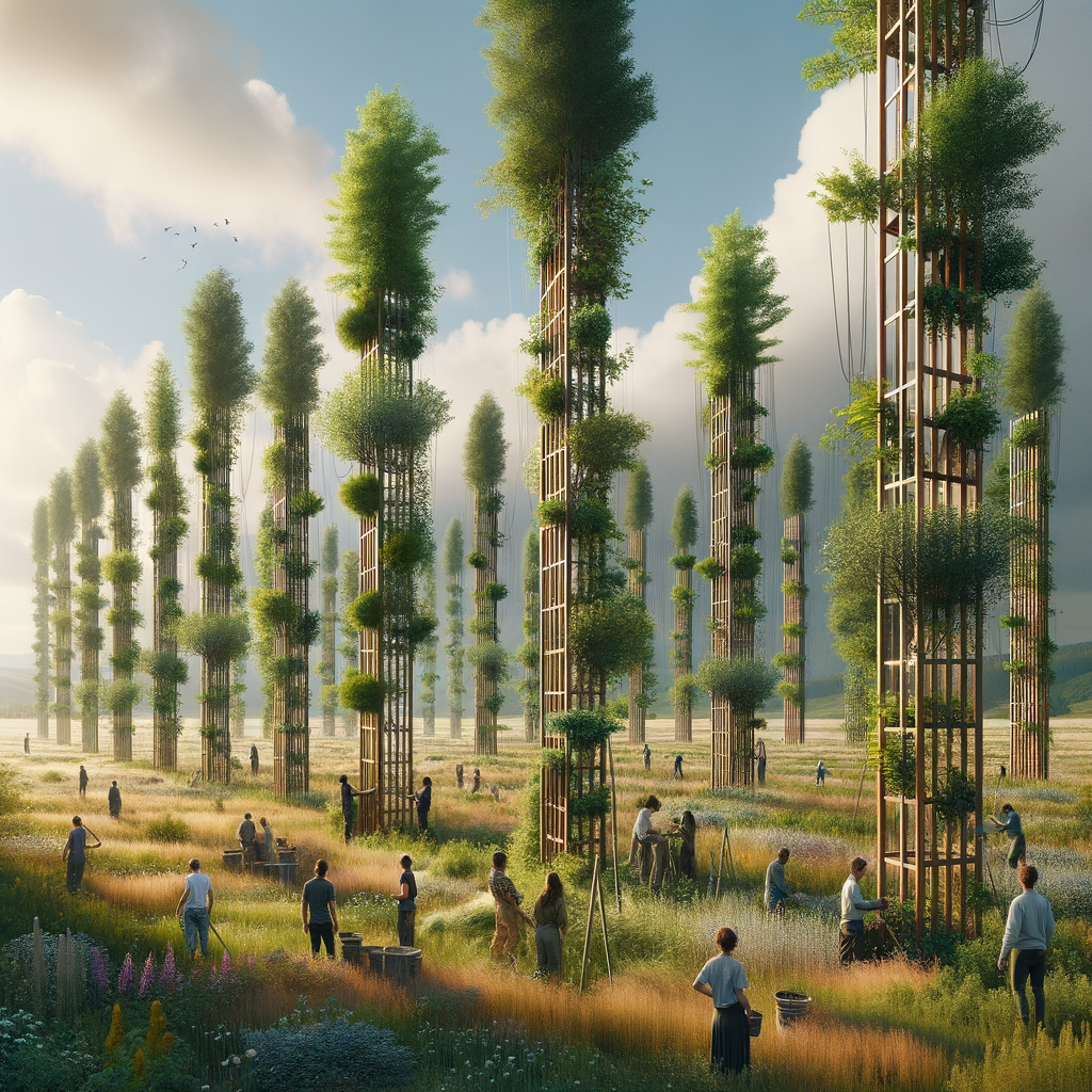 Vertical Reforestation Systems Insights for April