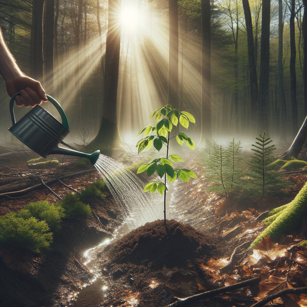 Watering Schedules For Young Saplings Insights for March